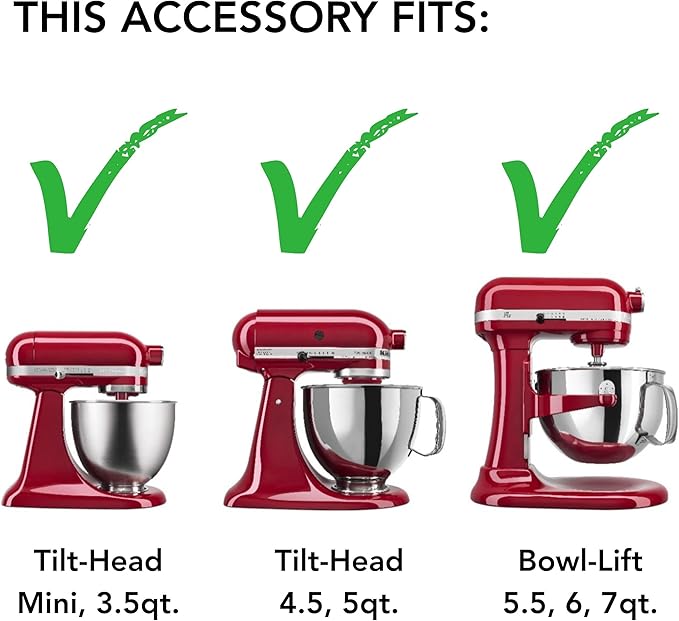 KitchenAid 3-in-1 Pasta Attachment for KitchenAid Stand Mixers