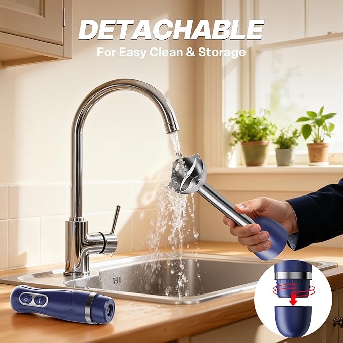 Turelar Immersion Blender Handheld, Corded Electric Blenders Portable Stick Mixer with 2 Mixing Speed and Stainless Steel Blades Emulsifier for Effortless Blending Soup, Smoothies, Puree or Baby Food