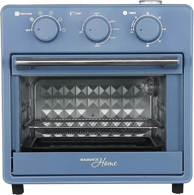 Magnavox Home, 16.5 qt Air Fryer Oven, With Steam Infusion, Ocean