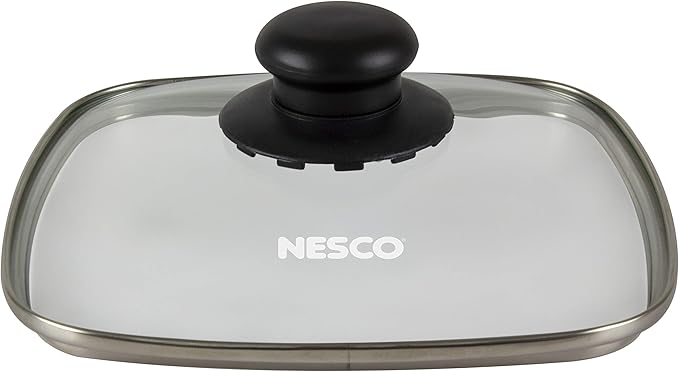 NESCO ES-08, Electric Skillet, Black, 8 inch, 800 watts