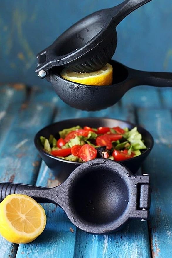 Manual Citrus Juicer Professional Cast Iron Orange Squeezer Heavy Duty Hand Press for Maximum Juice Extraction, Effortless Use