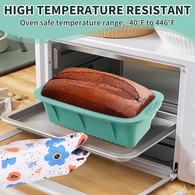 39 Pieces Silicone Bakeware Set, Nonstick Silicone Baking Pans Set With Baking Pan, Baking Sheet, Cake Pan, Donut Pan, Muffin Pan, Cake Molds, Measuring Cups