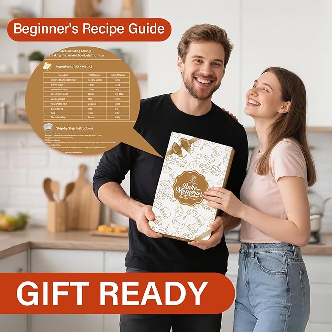 Silicone Mat for Baking Macaron, Bread, Pizza, Extra Thick Silicone Baking Mat with Measurement, Non Stick Pastry Mat for Dough Rolling Out, Heat Resistant to 480°F for Baker
