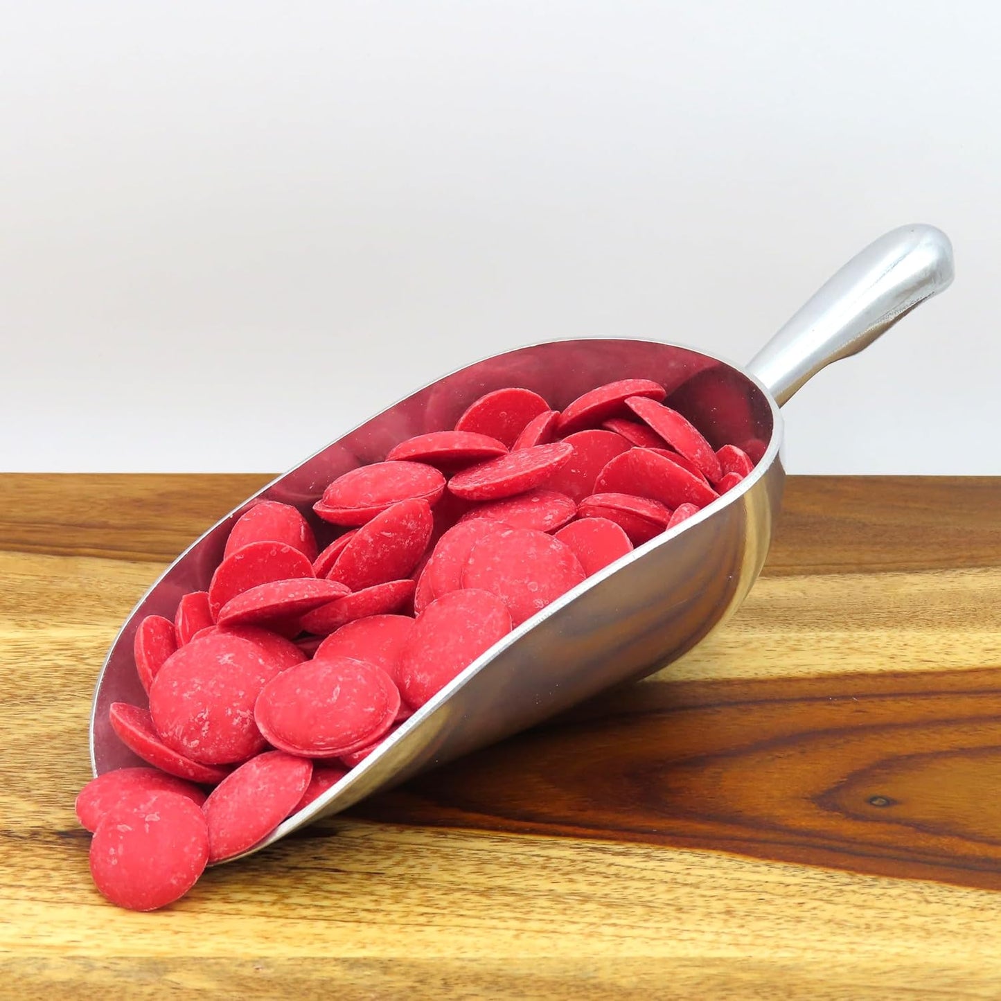 MERCKENS Coating Wafers, Red Melting Chocolate, 1 Pound Package