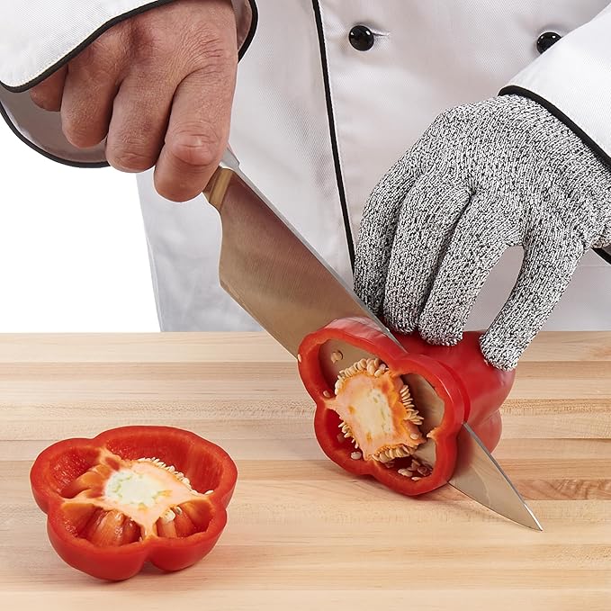 Cutlery-Pro Cat Cora Forged Chef Knife, Professional 8-Inch German Steel Blade For Produce, Meat, Herb Cutting, Ergonomic Triple-Rivet Handle, NSF-Certified Kitchen Knife
