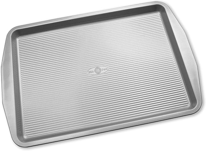 USA Pan American Bakeware Classics Half Sheet Baking Pan, Aluminized Steel