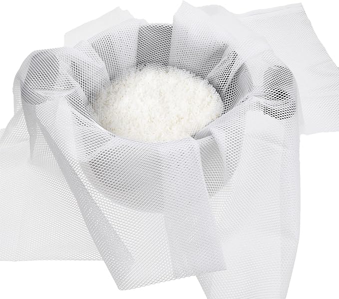 Rice Net 47" X 39" Sushi Cooking Net Mesh, Rice Steamer Cloth Nylon Cooking Napkin Non-Stick Rice Cooker Steam Reusable Cooking Steam Cloth Rice Net Napkin Bamboo Steamer Mat Cloth