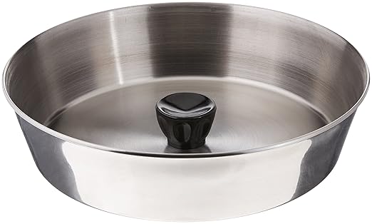 American METALCRAFT, Inc. American Metalcraft BA840S Stainless Steel 8" Round Basting Cover w/Knob, 2" H