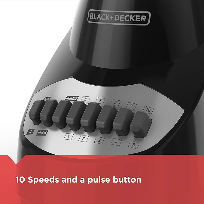 BLACK+DECKER 8-Cup Food Processor and 10-Speed Countertop Blender Bundle