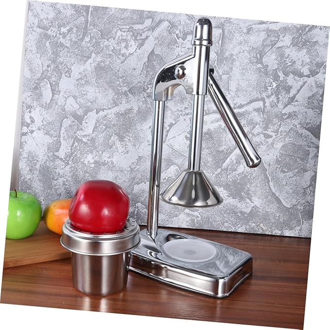 Mikinona Manual Lemon Squeezer Citrus Juicer Hand Press Fruit Machine Stainless Steel Juicer