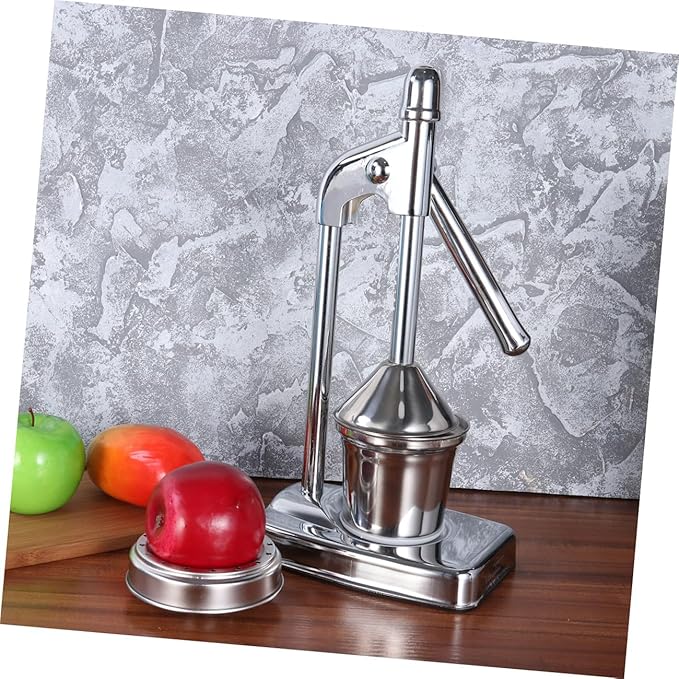 LABRIMP Stainless Steel Manual Citrus Juicer Extractor Fruit Machine for Easy Juice Extraction No Bitter Rind for Oranges Grapefruits Lemons and Pomegranates Dishwasher Safe Design