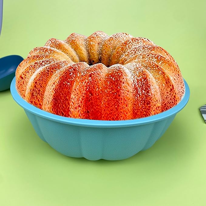 29PCS Nonstick Silicone Baking Set With Bakeable Mini Cake Pans, Bakeware for Oven, Molds and Heat Resistant Spatulas