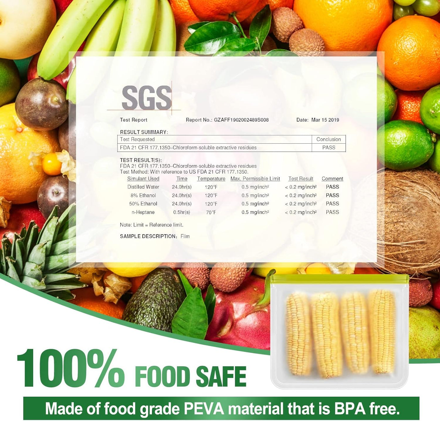 Reusable Freezer Bags - 10 Pack Quart Bags BPA Free, Leakproof, Extra Thick | Food Storage Bags for Freezer, Meal Prep, Travel, Kitchen, Salad & Marinate