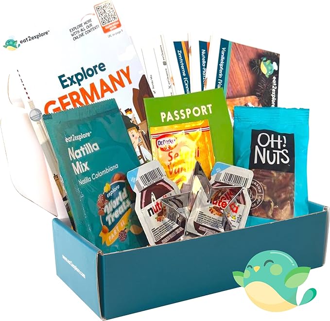Kids Real Dessert Baking Kit for Families - Interactive & Educational Kit Includes 3 Recipe Cards with Key Ingredients, Baking Tools for Kids with Guide- Perfect for Families and Homeschooling Germany
