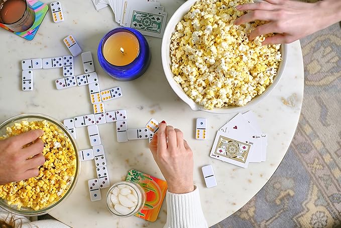 Amish Country Popcorn | All-In-One Kernel Packs | Pre-Measured for Popcorn Machines and Includes Hulless Popcorn, Oil & Salt (Medium Yellow, Oil & Seasoning -10.75 oz - Pack of 24)