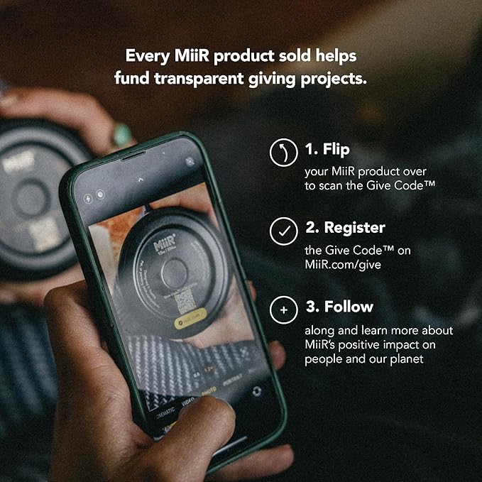 MiiR New Standard Moka Pot, 10oz - Durable Coffee Maker for Rich Espresso Strength Brew