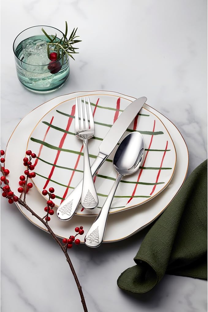 Lenox 894646 Noella 65-Piece Flatware Set