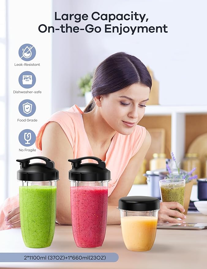 Ganiza GB08 Smoothie Blender and 6 in 1 Hand Blneder