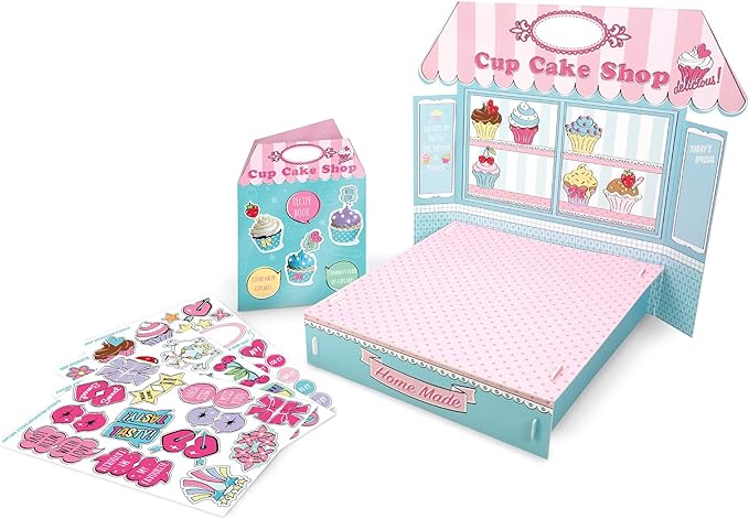 Gusto GD 18009 Bake, Decorate, Play Cupcake Shop Activity