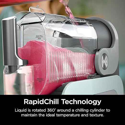 Ninja SLUSHi with RapidChill Technology, 96 oz. Frozen Drink & Slushie Machine, 5 Programs, Slush, Spiked Slush, Frappe, Milkshake, Frozen Juice, FS305CO + Two 16-oz Insulated Bubble Cups (Renewed)