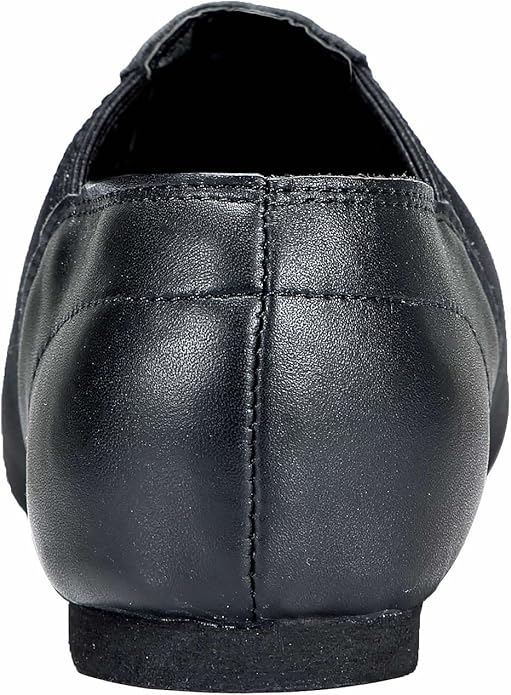 Dynadans Women's Leather Upper Slip-on Jazz Shoe