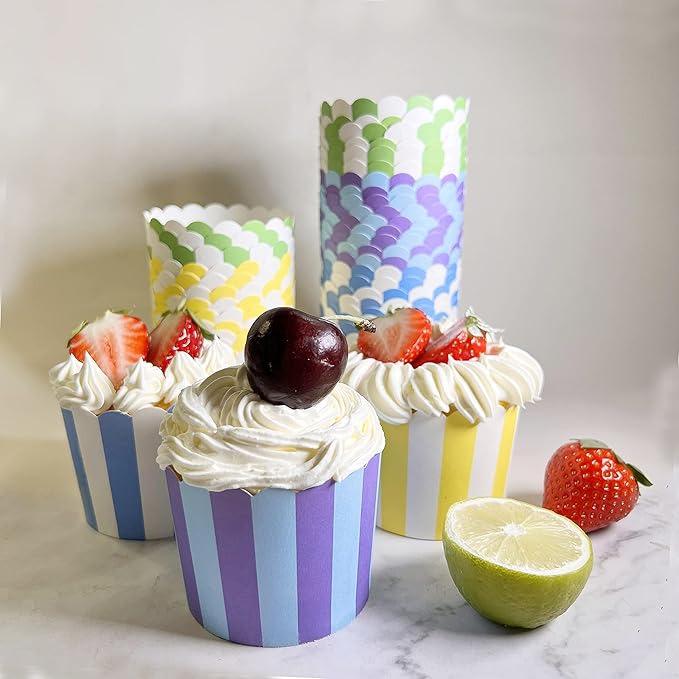 500pcs Greaseproof Muffin Cupcake Cups Paper Baking Liners Home Wedding Party