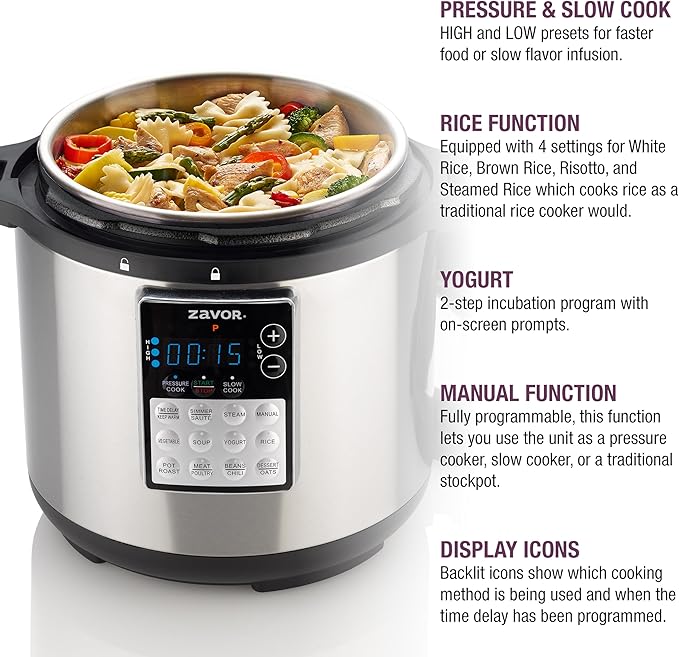Zavor LUX Edge 2 Multicooker, 6 Quart