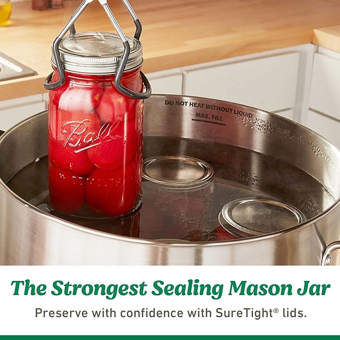 Ball Mason Jar Lids, Regular Mouth, 12 CT (Pack of 6)