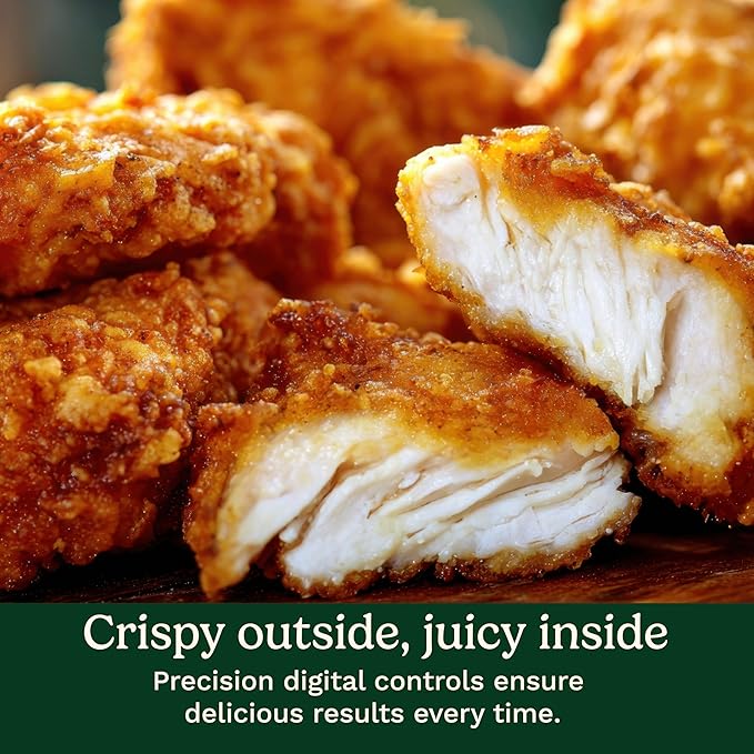 Cuisinart ClearView Large 9-Quart Basket Air Fryer with ClearView Window, Digital Control Panel, 5 Functions, 3 Air Fry Presets, 2 Custom Presets, Easy Clean, PFAS-Free, 3 -Year Warranty, AFC-9