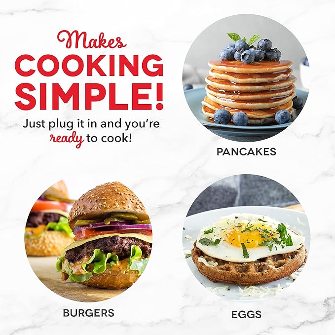 Dash Mini Maker Set - Customized Treat Maker - Supports Multi-Function Cooking - Easy Cleanup and User-Friendly Design - Coral, Mint & Teal - Waffle, Griddle & Heart Shaped Waffle Irons