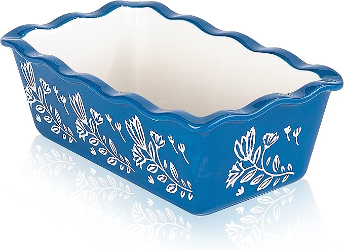 Wisenvoy Loaf Pan Bread Pan Ceramic loaf pans for baking Porcelain Baking Pans Nonstick Bread Pans for Baking