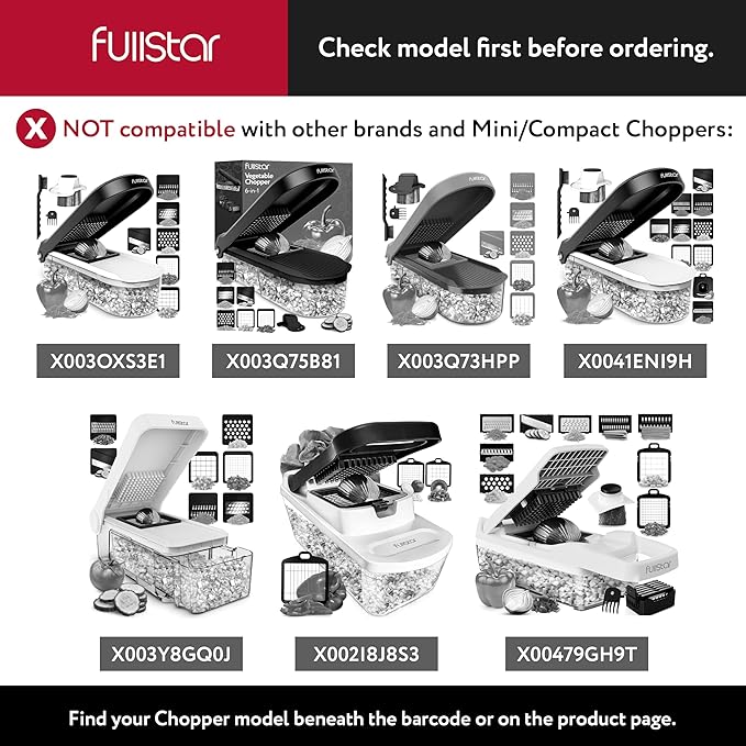fullstar Bundle: Chopper and 2pc Blade Replacement Set