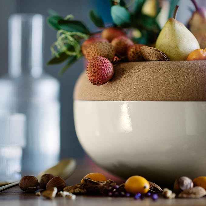 Emile Henry Large Food Storage Bowl, 14.1 inch, Clay