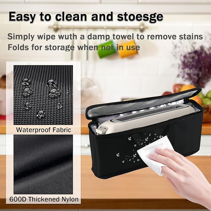 Carrying Bag for Bella 2 Slice Slim Toaster, Heavy Duty Heat-resistant Portable Outdoor Toaster with Pocket Travel Carriering Case Bag Compatible with Bella 2 Slice Slim Toaster