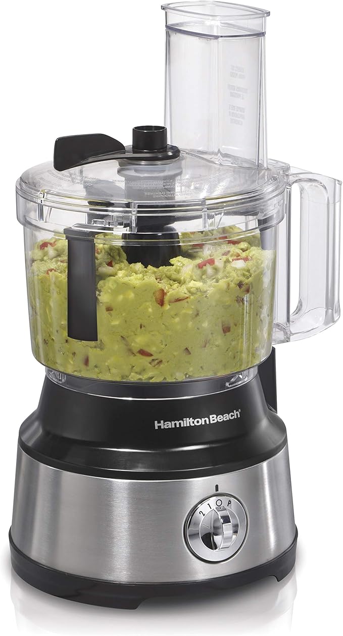 Hamilton Beach Food Processor & Vegetable Chopper Bundle (70730 + 72850)