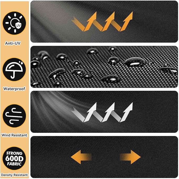 Oven, Toaster Dust Cover, 600D Thickened Nylon Material, Compatible For Nuwave Bravo 30-QT XL, For Hamilton Beach 31156, For Breville BOV450XL, For Hamilton Beach 31403 Oven Toaster