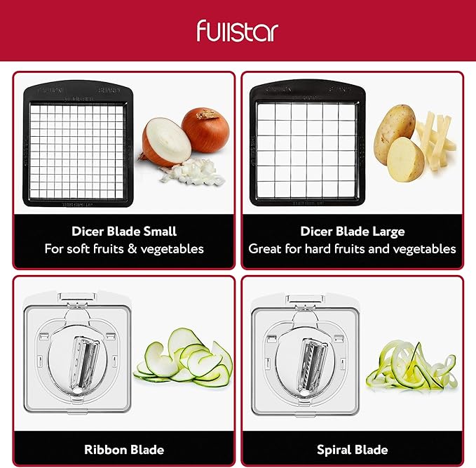 fullstar Bundle: Chopper and 2pc Blade Replacement Set