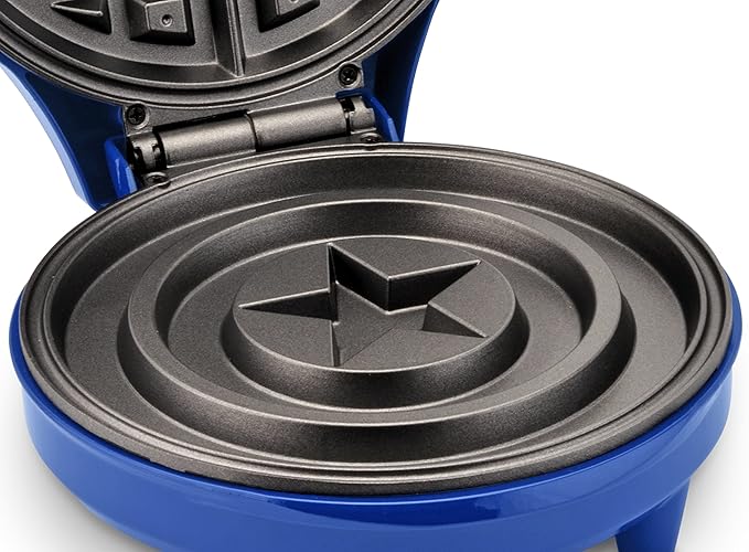 Marvel MVA-278 Captain America Waffle Maker, Blue (Pack of 3)