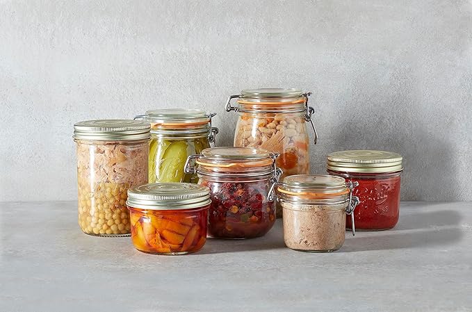 The Perfect 1659602 Familia Wiss Set of 6 Terrines Sodo Transparent 30 x 20 x 10 cm