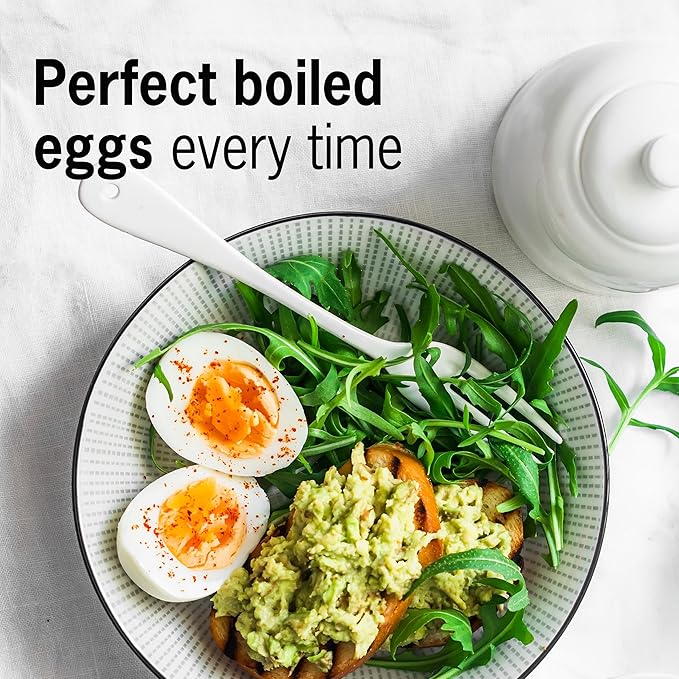 Bighorn Sheep BeepEgg – Egg Timer for Boiling Eggs – Musical Egg Cooker for Soft, Medium, Hard Boiled Eggs – Food Safe – Singing Floating Egg Timer – Egg Cooker for 3 Levels of Doneness - Brainstream
