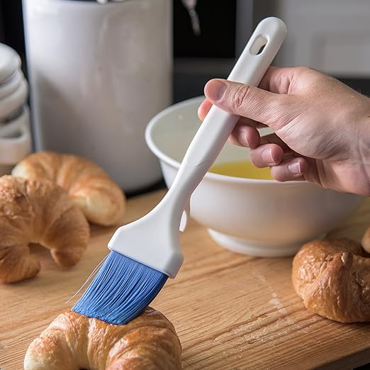 SPARTA Meteor Basting Brush, Nylon Bristle Pastry Brush for Cooking and Baking, 2" Wide, 1 Count, Blue