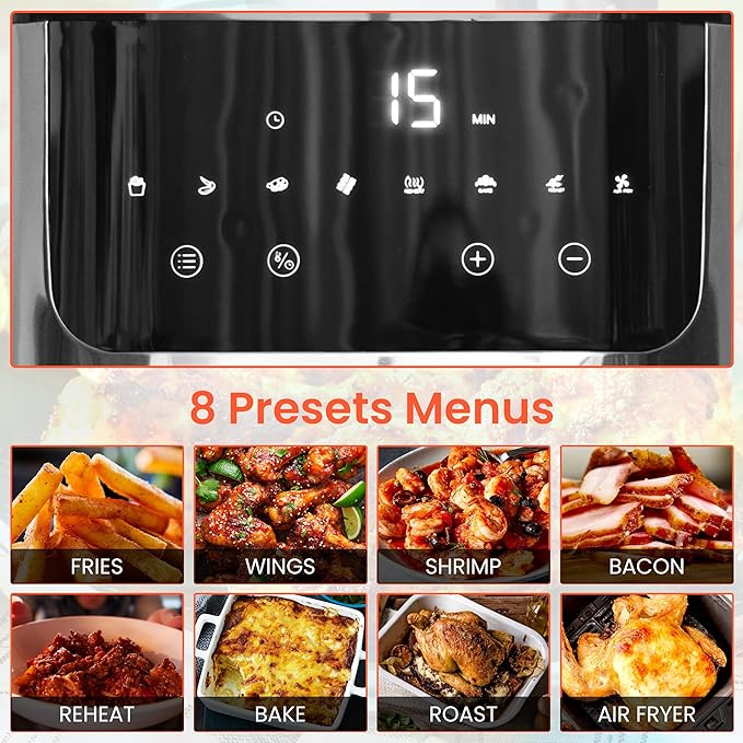 Air Fryer 5qt Convection Oven Oiless Fryer
