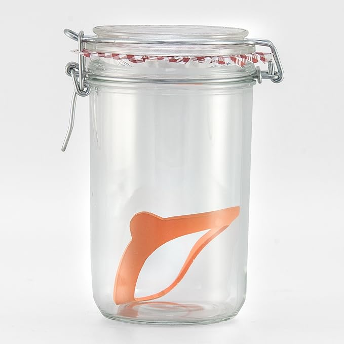 bsca 582734/Seal Glass Set of 6 Terrines 750 ml transparent
