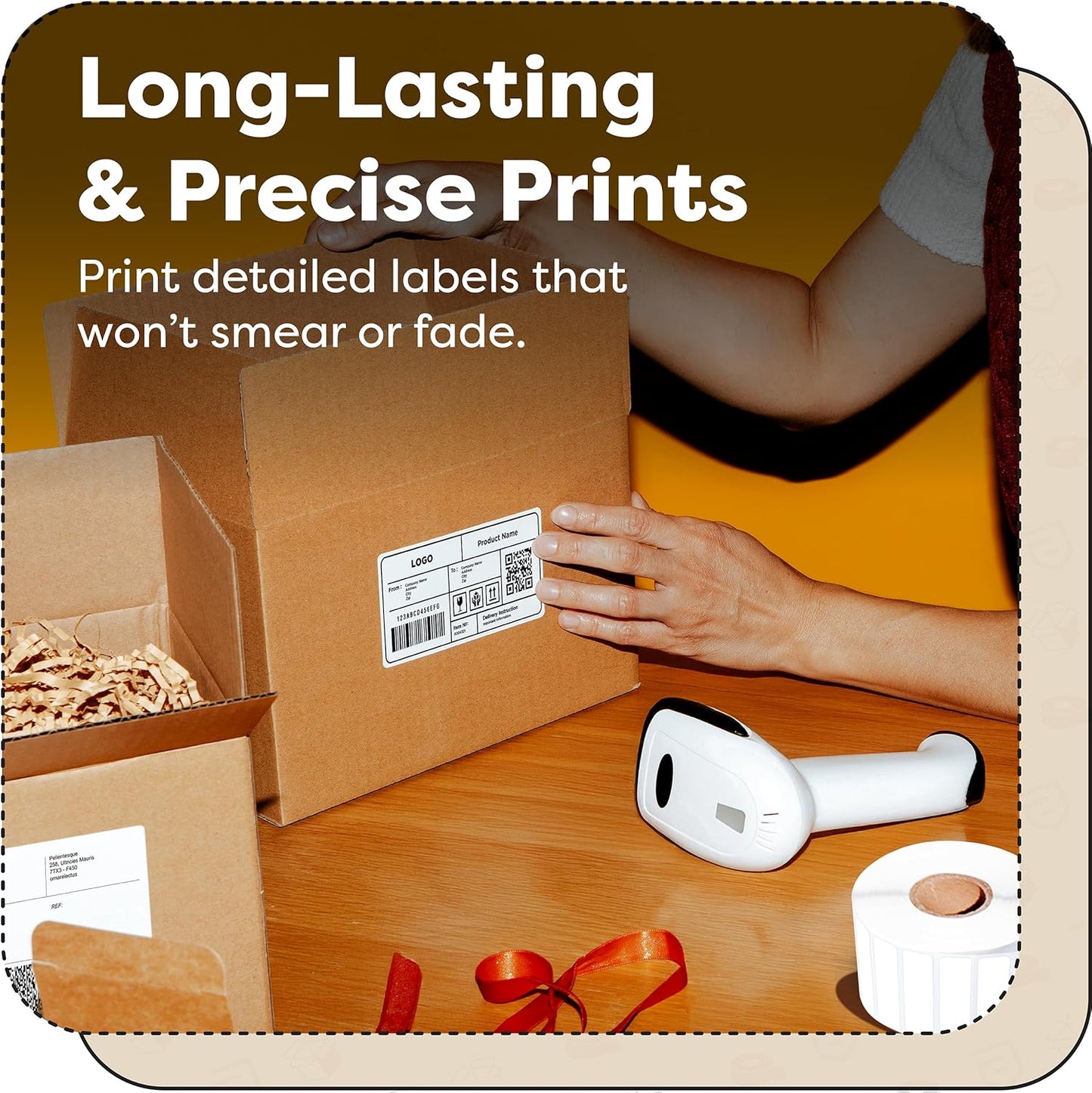 Aegis Adhesives - 1.5" X 1" Square Direct Thermal Multipurpose Labels for QR Codes, Perforated & Compatible with Zebra Desktop Printers - NOT Rollo Compatible (12 Rolls, 1300/Roll)